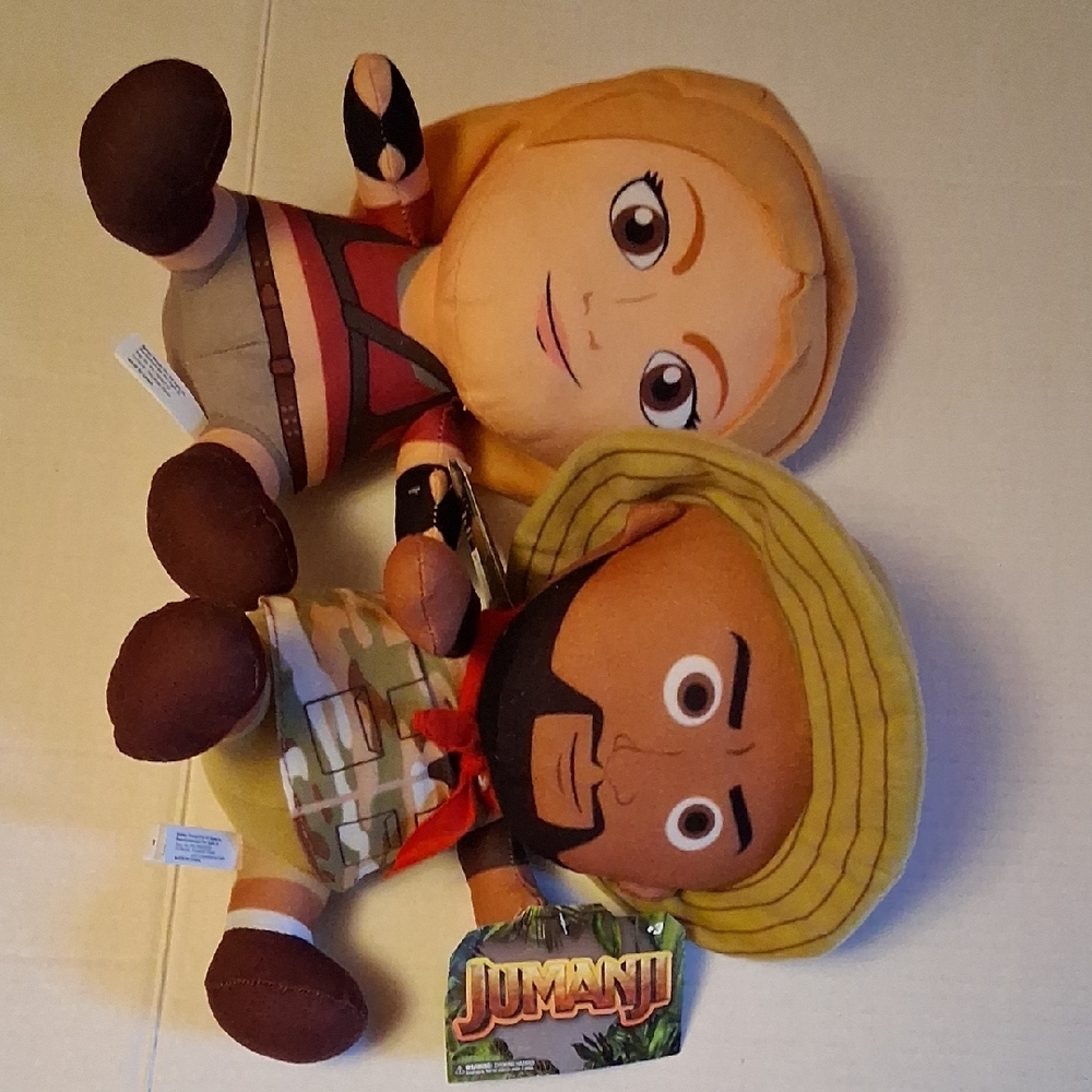 Jumanji Big Head Plush Toy Set